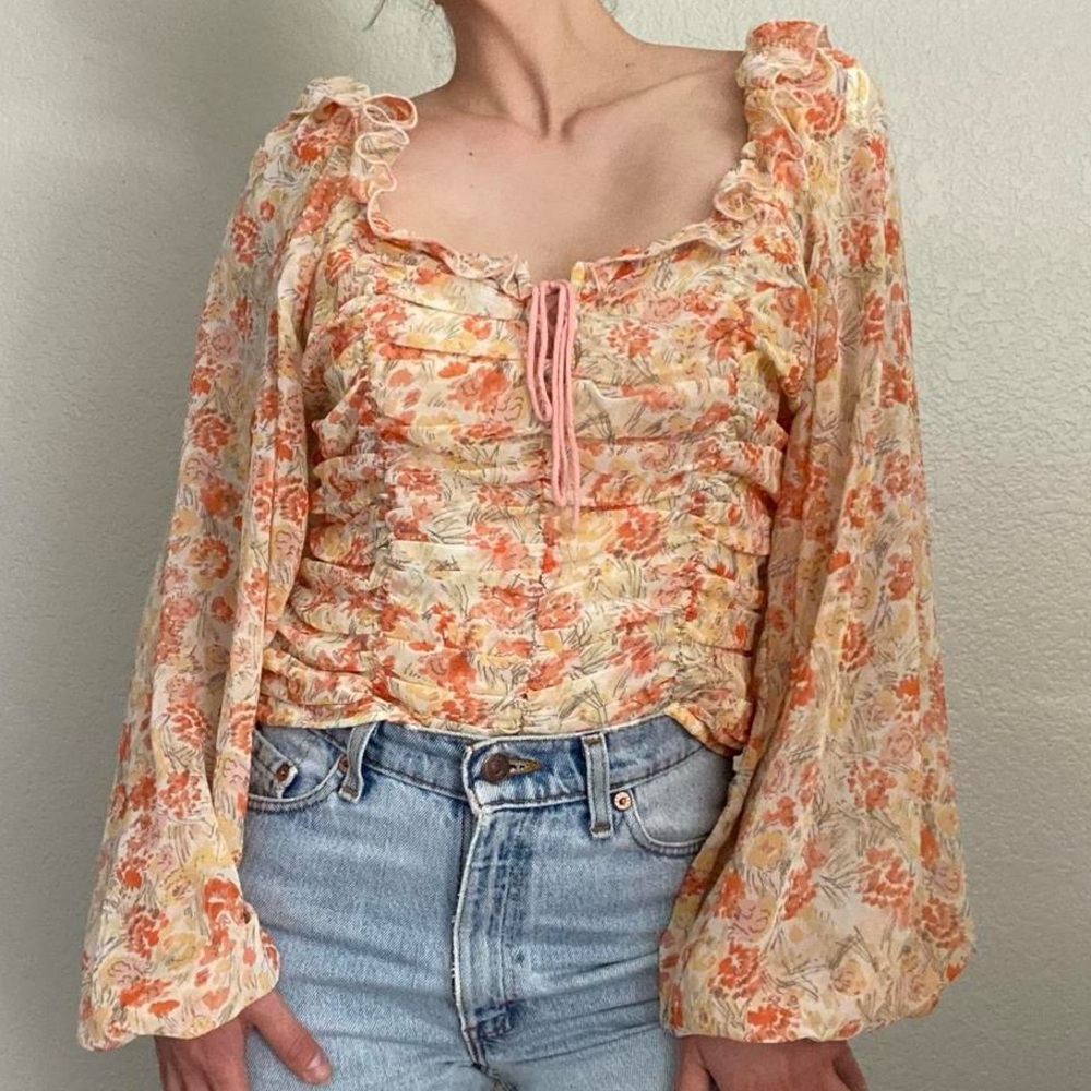 Free People blouse size Medium